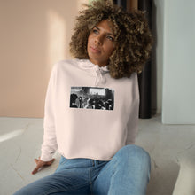 Load image into Gallery viewer, “MADONNA AT NIGHT&quot; CROP HOODIE
